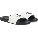 Nazouváky Calvin Klein Jeans Slide Jelly Mono Pu YM0YM01281 Bílá 45