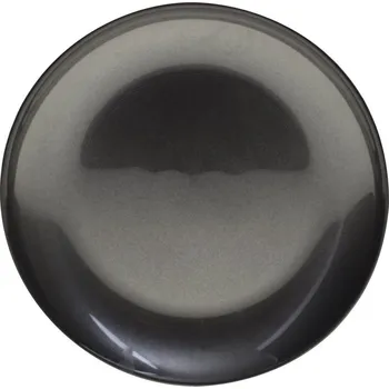 Talíř Secret de Gourmet Dezertní talíř ANIA GOLD, sklo, O 21 cm, černá BARVA