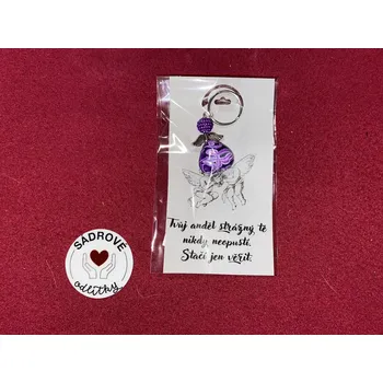 HandMade by VeJa Dárková karta - citát č.14 - Tvůj anděl strážný (Š)