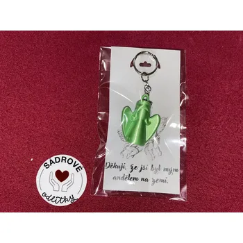 HandMade by VeJa Dárková karta - citát č.13 - Děkuji že jsi byl (Š)