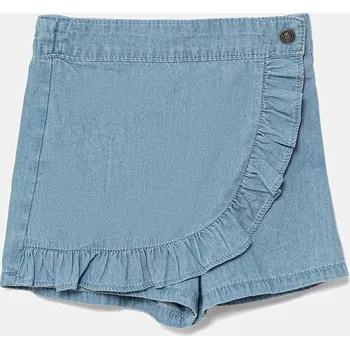 Dětské bavlněné šortky United Colors of Benetton 4DHJG902Z.P.Seasonal modrá 50X, vel. 90