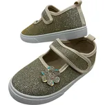 Baby Dívčí zlaté bačkory Barva: Zlatá, Velikost: 31