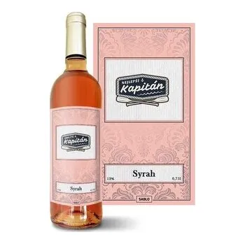 Víno Růžové víno Nejlepší kapitán: 0,75 l