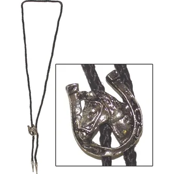 Karnevalový doplněk Kovbojská vázanka podkova