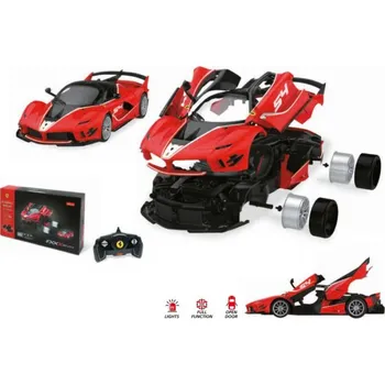 RC model auta RC model KIT Ferrari FXX K EVO 1:18 auto na dálkové ovládání k sestavení