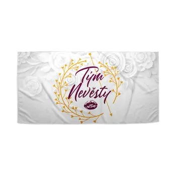 Ručník Tým nevěsty: 30x50 cm (cs, Sablio)