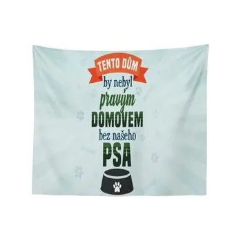 Deka Tento dům: 150x120 cm