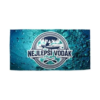 Sprchový závěs Ručník Nejlepší vodák: 70x140 cm