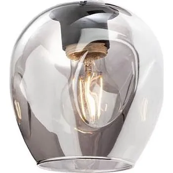 Stínidlo Redo - Náhradní stínidlo k lampě, k lustru PIERCE pr. 15 cm černá/kouřová