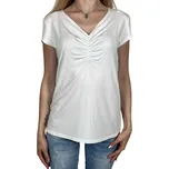 Salma Dámská halenka s krátkým rukávem MARIE Barva: Bílá, Velikost: XL