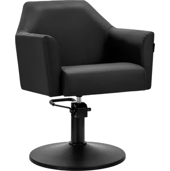 Kadeřnické křeslo Gabbiano Davos holičské křeslo černé