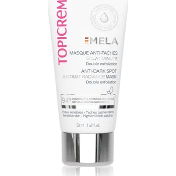 Pleťový krém Topicrem MELA Anti-Dark Spot Instant Radiance Mask rozjasňující maska proti pigmentovým skvrnám 50 ml