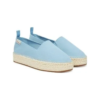 Calvin Klein Jeans Espadrilky Platform Espadrille Ml Cs YW0YW01871 Světle modrá 37