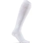 Běžecké kompresní podkolenky CRAFT ADV Dry Compression - bílé Velikost textilu: 34-36