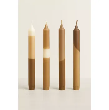 Svíčka Sada svíček Bloomingville Dip Dye – 25 cm, 4 ks