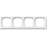 ABB Rámeček čtyřnásobný SWING L pro elektroinstalační přístroje bílý