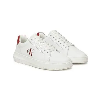 Dámské tenisky Calvin Klein Jeans Sneakersy Chunky Cupsole Monologo YM0YM01317 Bílá 43