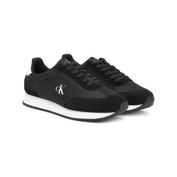 Oblečení a móda Tenisky Calvin Klein Jeans RUNNER LACEUP MG NYLON MIX YW0YW01828 černá 99X, EUR 39