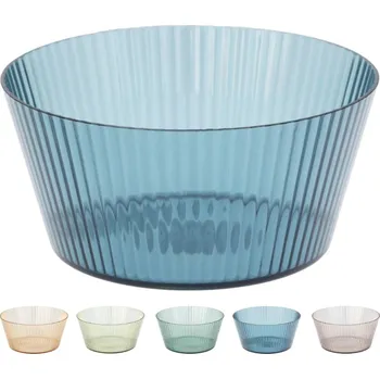 Miska na salát 15 cm, 0,8 l, plast, barvy mix