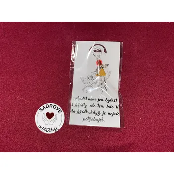 HandMade by VeJa Dárková karta - citát č.15 - Anděl není bytost (Š)