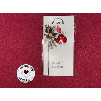 HandMade by VeJa Dárková karta - děkuji za každý den (palma)