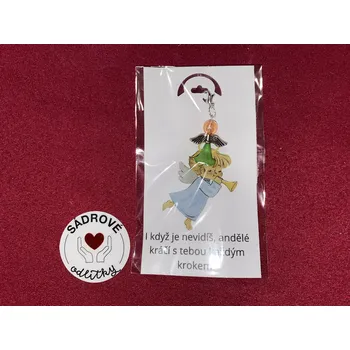 HandMade by VeJa Dárková karta - citát č.12 - I když ji nevidíš (B)