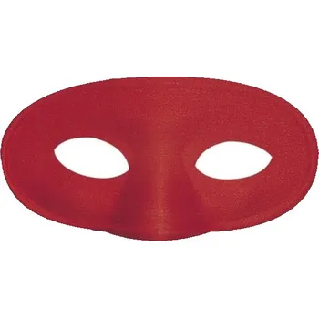 Karnevalová maska Škraboška maska látková červená