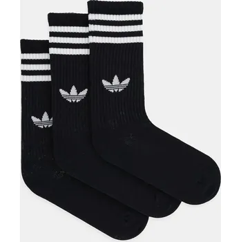 Pánské ponožky Ponožky adidas Originals 3-Stripes 3-pack JV7417 černá 99X, vel. 34/36