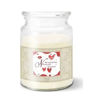 Svíčka Svíčka Neopouštěj domov: 500 g