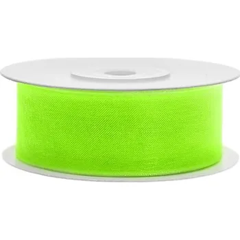 Stuha Šifónová stuha zářivě zelená
