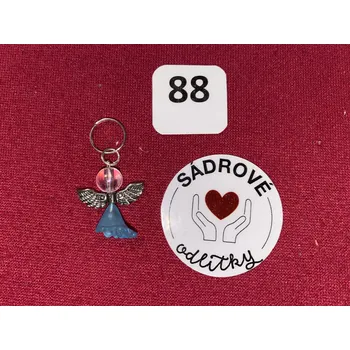 HandMade by NiJa + VeJa Přívěšek - andílek pro štěstí/ radost č.88