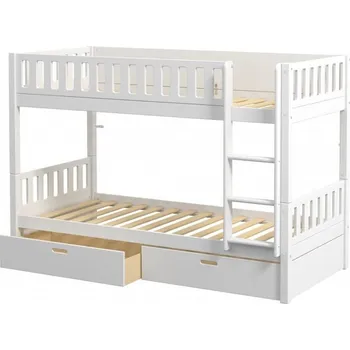 Postel Patrová postel Viggo s UP 200x90 Bílá