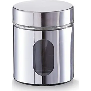 Keramický dřez Zeller Stříbrná dóza na potraviny ZELLER, 600 ml