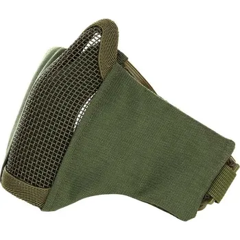 ArmyČastolovice.cz Maska AIRSOFT polstrovaná s mřížkou ZELENÁ