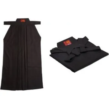 Oblečení pro bojové sporty Hakama H-2 černá, H-2-B 24 (90 cm)