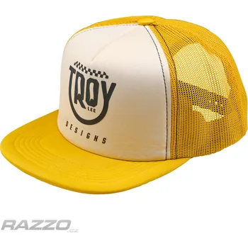 Kšiltovka Pánská čepice TroyLeeDesigns Smiley Trucker SnapBack Hat Golden Dospělá - UNI