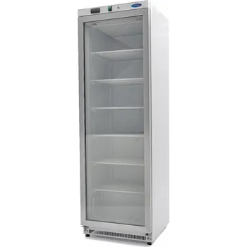 Mraznička Maxima Mrazicí skříň | s prosklenými, křídlovými dveřmi – 349 l – bílá