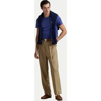 Pánská móda Polo Ralph Lauren T-Shirt 710671438427 Modrá Custom Slim Fit L