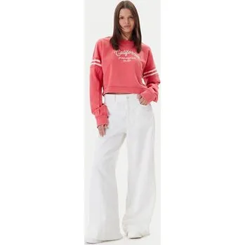 Dámská móda Guess Mikina W5YQ24 K68I4 Korálová Regular Fit M