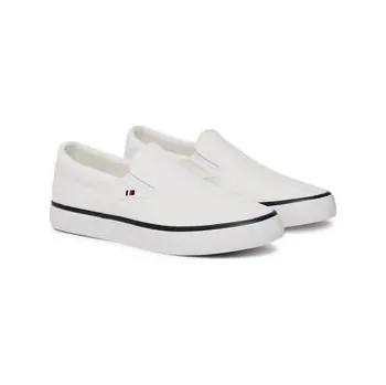 Dámská obuv Tommy Hilfiger Tenisky Th Hi Vulc Core Low Ii Slipon FM0FM05514 Bílá 41