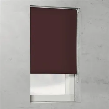 Roleta denní SOLUNA červená poloprůhledná 180x190 cm