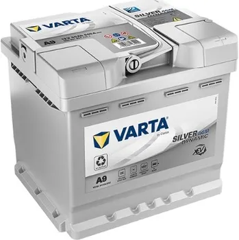 Autobaterie Baterie Varta AGM Silver Dynamic 12V/50Ah (Baterie Varta (Start-Stop) 50Ah)