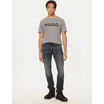 Pánské tričko Hugo T-Shirt Dulivio 50467556 Šedá Regular Fit S