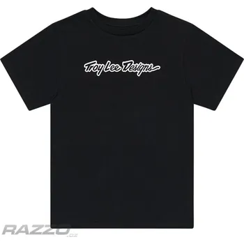 Dámské tričko Dámské tričko TroyLeeDesigns Womens Signature Short Sleeve Tee Black White S