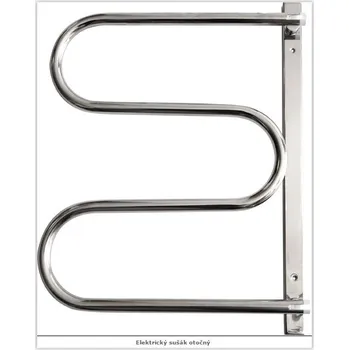 Radiátor Olsen Spa Elektrický sušák otočný ES3 - nerez - Barva - Nerez, Materiál - Nerez, Rozměr radiátoru - ES 3 - 35 x 865 x 580 mm, Výkon - 60 W OLBES3ON