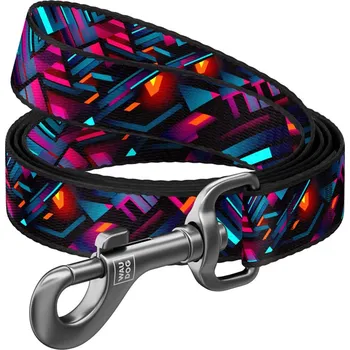 Vodítko pro psa WAUDOG vodítko nylon Laser Game (L-XXL/122cm/2,5cm)