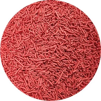 Jedlá dekorace na dort Cukrové tyčinky červené 80g - I LOVE CAKES