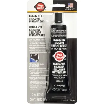 Tmel Silikonový těsnicí tmel 85g černý od -62°C do 260°C / PRO SEAL PRO SEAL