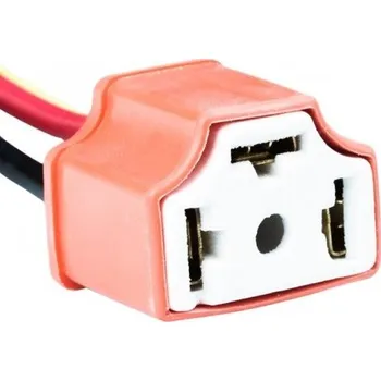 Příslušenství - porcelánová objímka žárovky H-4 na kabelovém svazku FAST