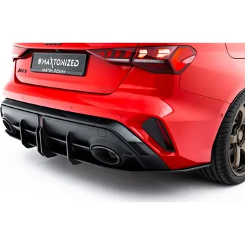 Nárazník Spoiler zadního nárazníku Street pro Audi RS3 Sedan 8Y Facelift černý